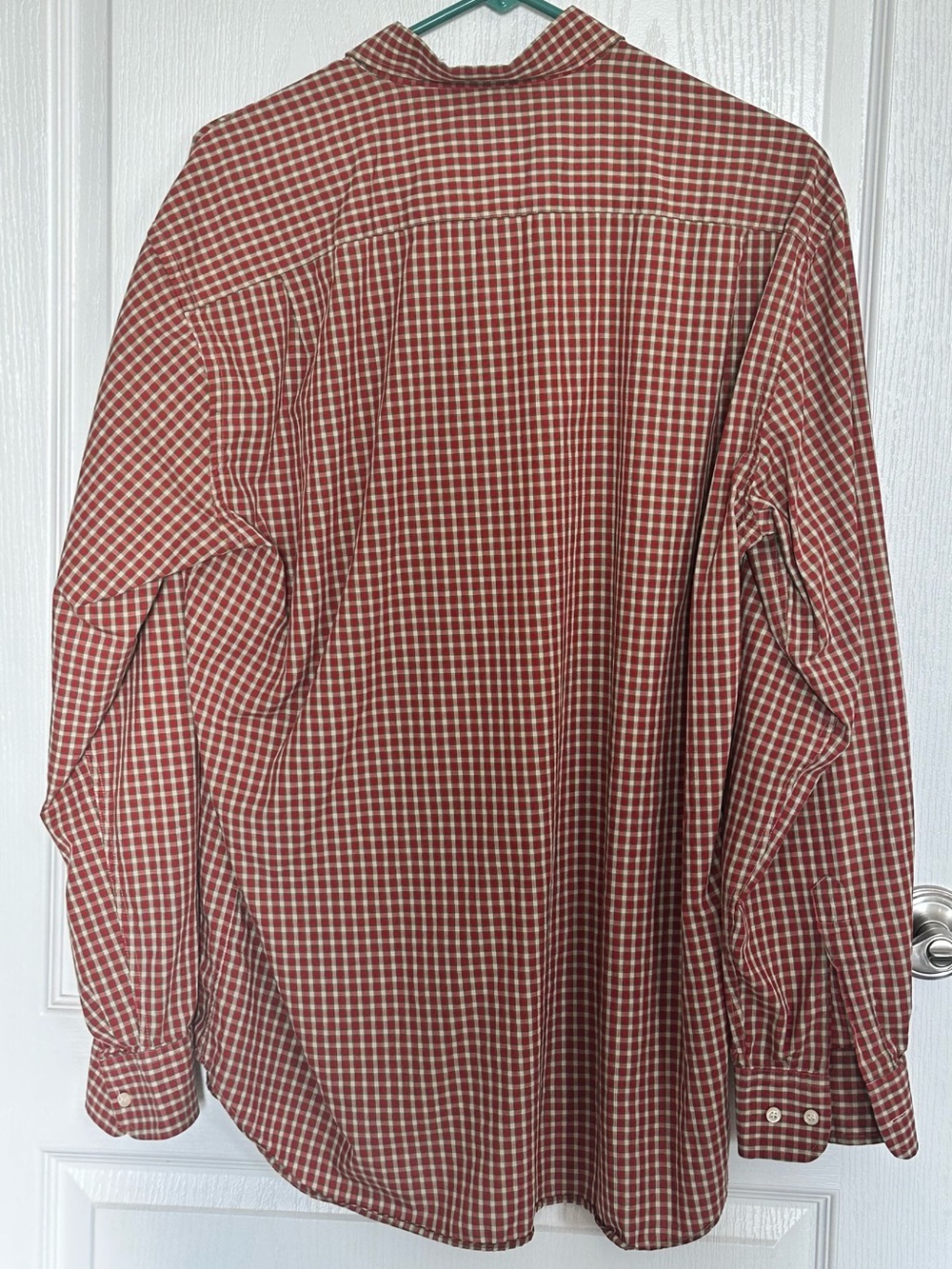 Vintage Valentino Chemises Men’s Plaid Button Down Shirt Size 42/16.5 - Picture 5 of 8
